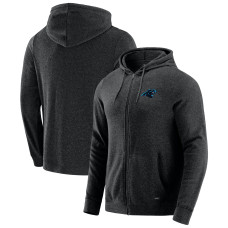Толстовка Carolina Panthers J. Palmer Dark Heather Gray Players Lounge Tri-Blend Full-Zip Толстовка Carolina Panthers J. Palmer Dark Heather Gray Players Lounge Tri-Blend Full-Zip