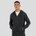 Толстовка Carolina Panthers J. Palmer Dark Heather Gray Players Lounge Tri-Blend Full-Zip