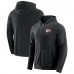 Kansas City Chiefs J. Palmer Dark Heather Gray Players Lounge Tri-Blend Full-Zip Hoodie