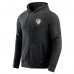 Los Angeles Rams J. Palmer Players Lounge Tri-Blend Full-Zip Hoodie - Dark Heather Gray