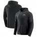 Los Angeles Chargers J. Palmer Dark Heather Gray Players Lounge Tri-Blend Full-Zip Hoodie