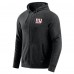 New York Giants J. Palmer Dark Heather Gray Players Lounge Tri-Blend Full-Zip Hoodie