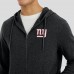 New York Giants J. Palmer Dark Heather Gray Players Lounge Tri-Blend Full-Zip Hoodie