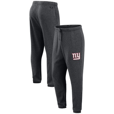 New York Giants J. Palmer Dark Heather Gray Players Lounge Tri-Blend Joggers