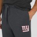 New York Giants J. Palmer Dark Heather Gray Players Lounge Tri-Blend Joggers