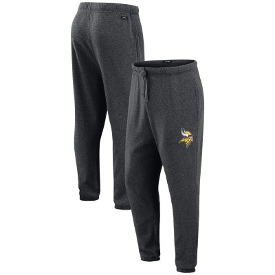 Minnesota Vikings J. Palmer Dark Heather Gray Players Lounge Tri-Blend Joggers