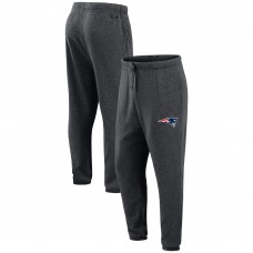 New England Patriots J. Palmer Dark Heather Gray Players Lounge Tri-Blend Joggers