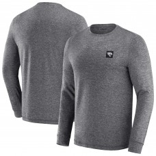 Jacksonville Jaguars J. Palmer Heather Black Four Down Long Sleeve T-Shirt