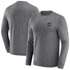 San Francisco 49ers J. Palmer Heather Black Four Down Long Sleeve T-Shirt