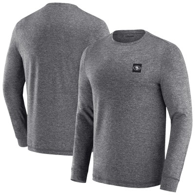 San Francisco 49ers J. Palmer Heather Black Four Down Long Sleeve T-Shirt