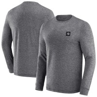 Miami Dolphins J. Palmer Heather Black Four Down Long Sleeve T-Shirt