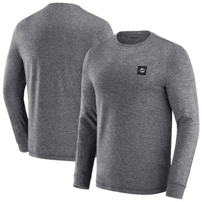 Miami Dolphins J. Palmer Heather Black Four Down Long Sleeve T-Shirt