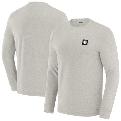 Футболка с длинным рукавом Pittsburgh Steelers J. Palmer Gray Four Down