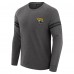 Jacksonville Jaguars J. Palmer Dark Heather Gray Players Lounge Raglan Tri-Blend Sweatshirt