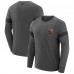 Cincinnati Bengals J. Palmer Dark Heather Gray Players Lounge Raglan Tri-Blend Sweatshirt