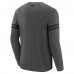 Cincinnati Bengals J. Palmer Dark Heather Gray Players Lounge Raglan Tri-Blend Sweatshirt
