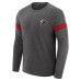 Свитшот Atlanta Falcons J. Palmer Dark Heather Gray Players Lounge Raglan Tri-Blend