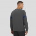 New York Giants J. Palmer Dark Heather Gray Players Lounge Raglan Tri-Blend Sweatshirt