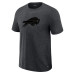 Футболка Buffalo Bills J. Palmer Graphite Players Lounge Tri-Blend