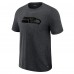 Seattle Seahawks J. Palmer Graphite Players Lounge Tri-Blend T-Shirt