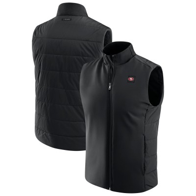 San Francisco 49ers J. Palmer Black Front Office Full-Zip Vest