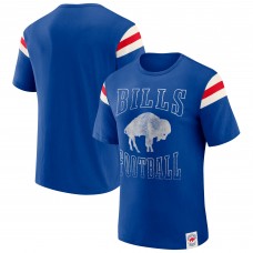 Футболка Buffalo Bills Darius Rucker Collection by Fanatics Royal Distressed Throwback Shoulder Stripe Футболка Buffalo Bills Darius Rucker Collection by Fanatics Royal Distressed Throwback Shoulder Stripe