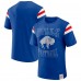Футболка Buffalo Bills Darius Rucker Collection by Fanatics Royal Distressed Throwback Shoulder Stripe Футболка Buffalo Bills Darius Rucker Collection by Fanatics Royal Distressed Throwback Shoulder Stripe