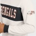 Cincinnati Bengals Darius Rucker Collection by Fanatics Cream Colorblock Pullover Sweatshirt