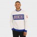 Кофта Denver Broncos Darius Rucker Collection by Fanatics Cream Colorblock Crewneck