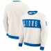 Кофта Detroit Lions Darius Rucker Collection by Fanatics Cream Colorblock Crewneck
