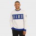 Los Angeles Rams Darius Rucker Collection by Fanatics Colorblock Pullover Sweatshirt - Cream