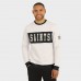New Orleans Saints Darius Rucker Collection by Fanatics Cream Colorblock Pullover Sweatshirt