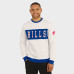 Свитшот Buffalo Bills Darius Rucker Collection by Fanatics Cream Colorblock Pullover
