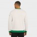 New York Jets Darius Rucker Collection by Fanatics Cream Colorblock Pullover Sweatshirt