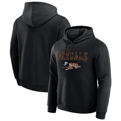Cincinnati Bengals Darius Rucker Collection by Fanatics Heather Black Hoodie