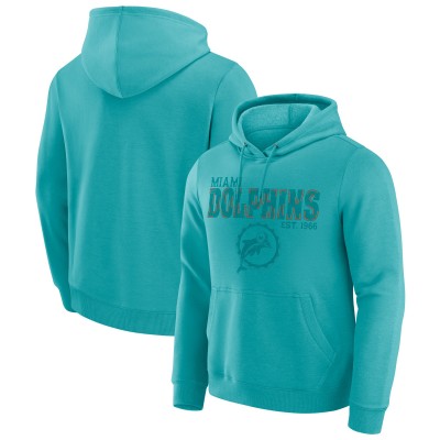 Miami Dolphins Darius Rucker Collection by Fanatics Aqua Hoodie