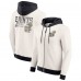 New Orleans Saints Darius Rucker Collection by Fanatics Cream Distressed Graphics Full-Zip Hoodie