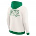 New York Jets Darius Rucker Collection by Fanatics Cream Distressed Graphics Full-Zip Hoodie