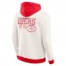 San Francisco 49ers Darius Rucker Collection by Fanatics Cream Distressed Graphics Full-Zip Hoodie