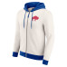 Толстовка Buffalo Bills Darius Rucker Collection by Fanatics Cream Distressed Graphics Full-Zip