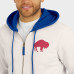 Толстовка Buffalo Bills Darius Rucker Collection by Fanatics Cream Distressed Graphics Full-Zip