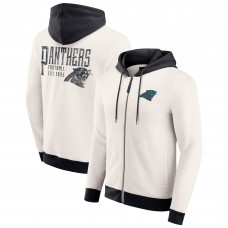 Толстовка на молнии Carolina Panthers Darius Rucker Collection by Fanatics Cream Distressed Graphics