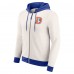 Толстовка на молнии Denver Broncos Darius Rucker Collection by Fanatics Cream Distressed Graphics