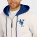 Indianapolis Colts Darius Rucker Collection by Fanatics Cream Distressed Graphics Full-Zip Hoodie