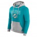 Miami Dolphins Darius Rucker Collection by Fanatics Aqua Coaches Hoodie