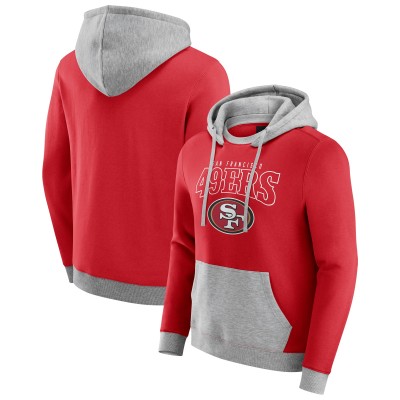 San Francisco 49ers Darius Rucker Collection by Fanatics Scarlet Coaches Hoodie