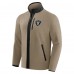 Las Vegas Raiders NFL x Darius Rucker Collection by Fanatics Tan Heavyweight Polar Fleece Full-Zip Jacket