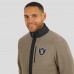 Las Vegas Raiders NFL x Darius Rucker Collection by Fanatics Tan Heavyweight Polar Fleece Full-Zip Jacket