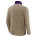 Куртка Baltimore Ravens NFL x Darius Rucker Collection by Fanatics Tan Heavyweight Polar Fleece Full-Zip
