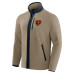 Куртка Chicago Bears NFL x Darius Rucker Collection by Fanatics Tan Heavyweight Polar Fleece Full-Zip